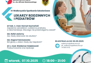 Szkolimy lekarzy rodzinnych i pediatrów