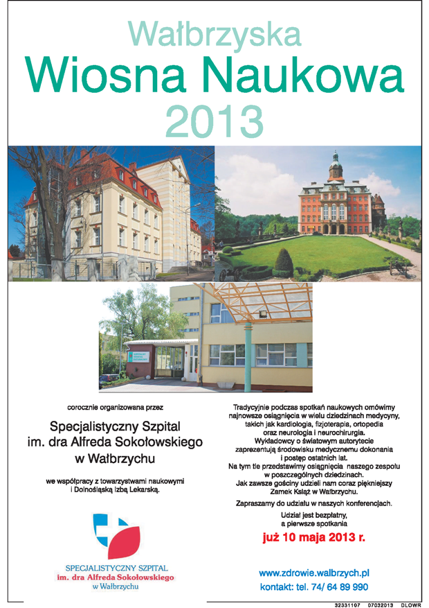 Wałbrzyska Wiosna Naukowa